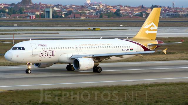 5A-LAH:Airbus A320-200:Libyan Airlines